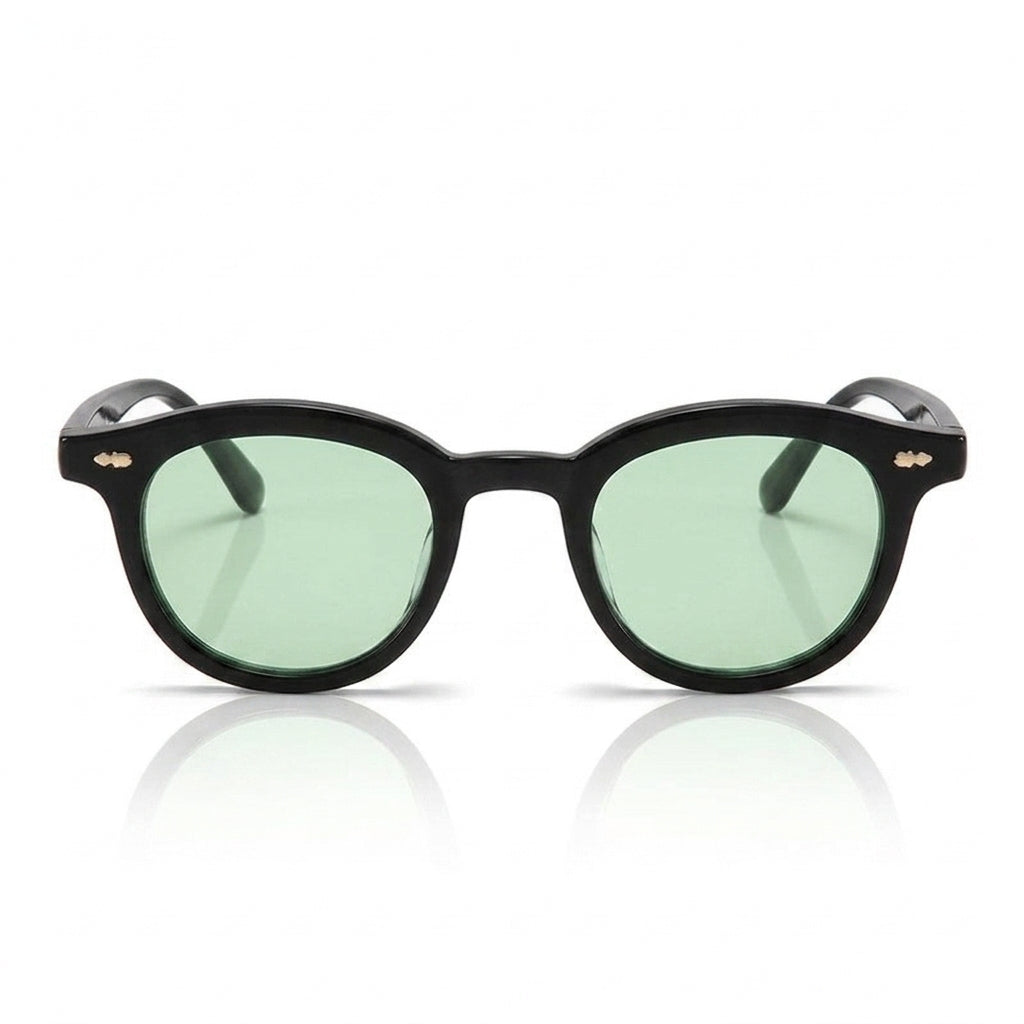 c2 black frame light green sheet