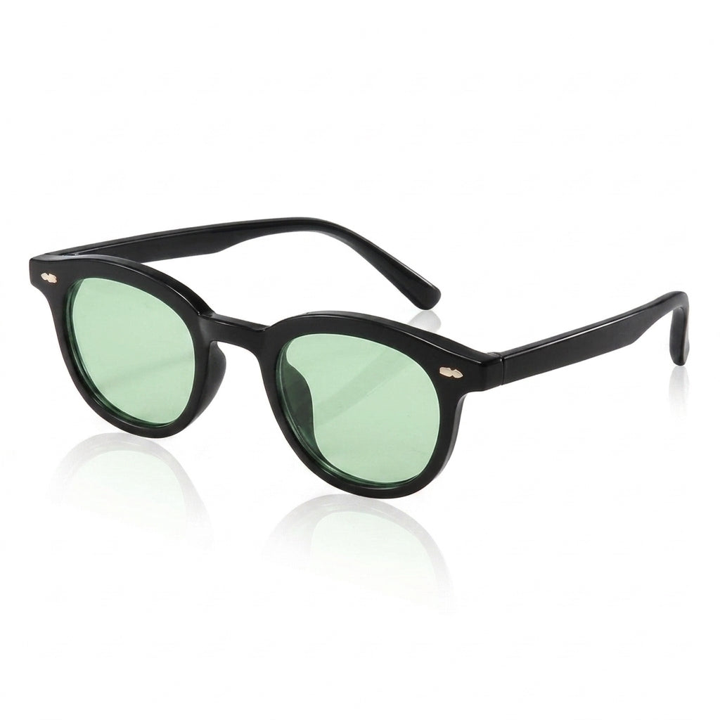 c2 black frame light green sheet