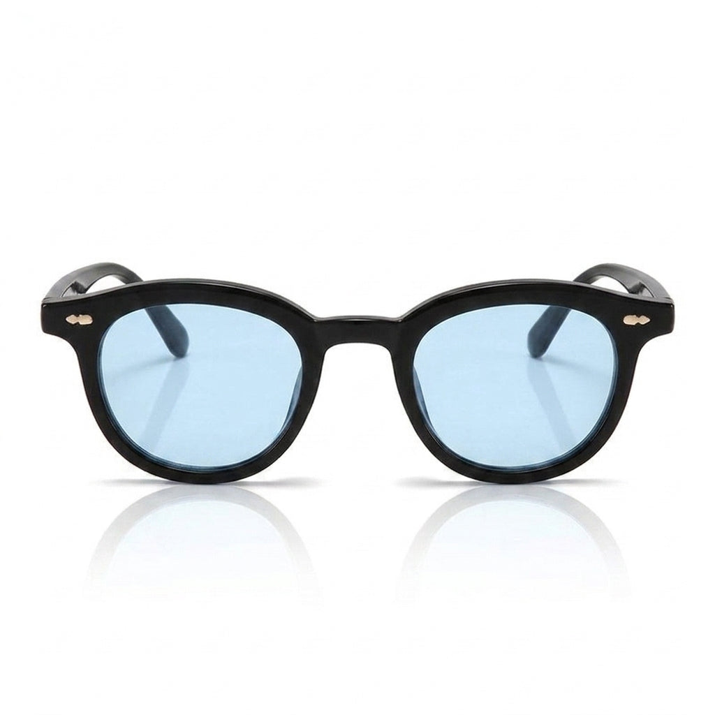 C3 black frame light blue film