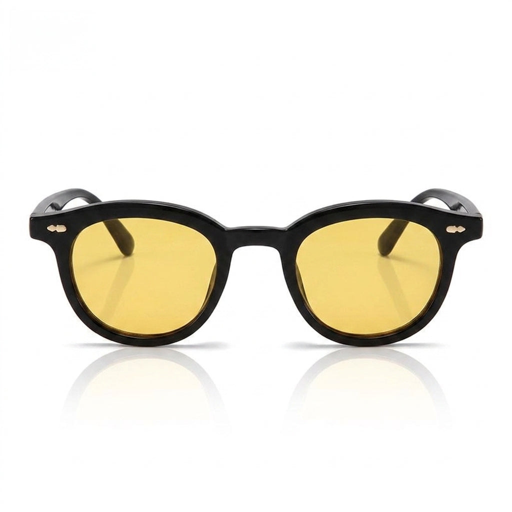 c4 black frame light orange slices