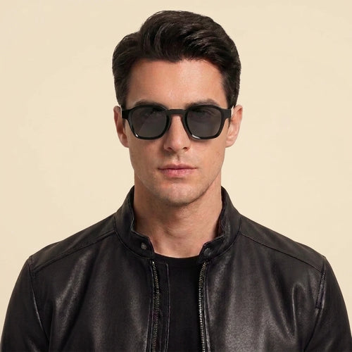 TS-V2 Black Frame Gray Lens - male
