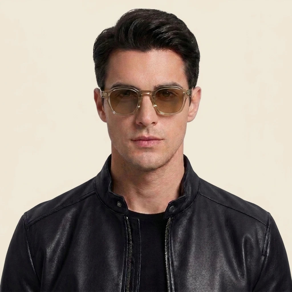 TS-V2 Brown Gray Frame Brown Lens - male