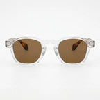 TS-V2 White Frame Brown Lens - frontal